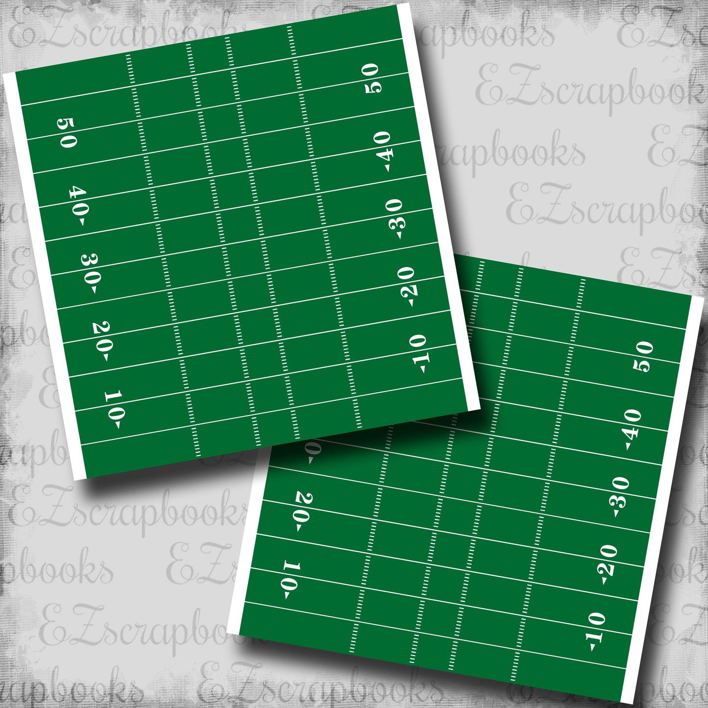 Football Field - Scrapbook Papers - 25-588