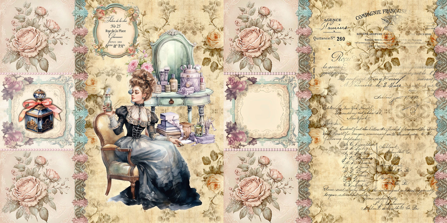 Vintage Perfume Vanity NPM - 6869