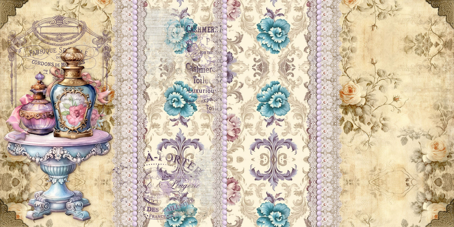 Vintage Perfume Lace NPM - 6872