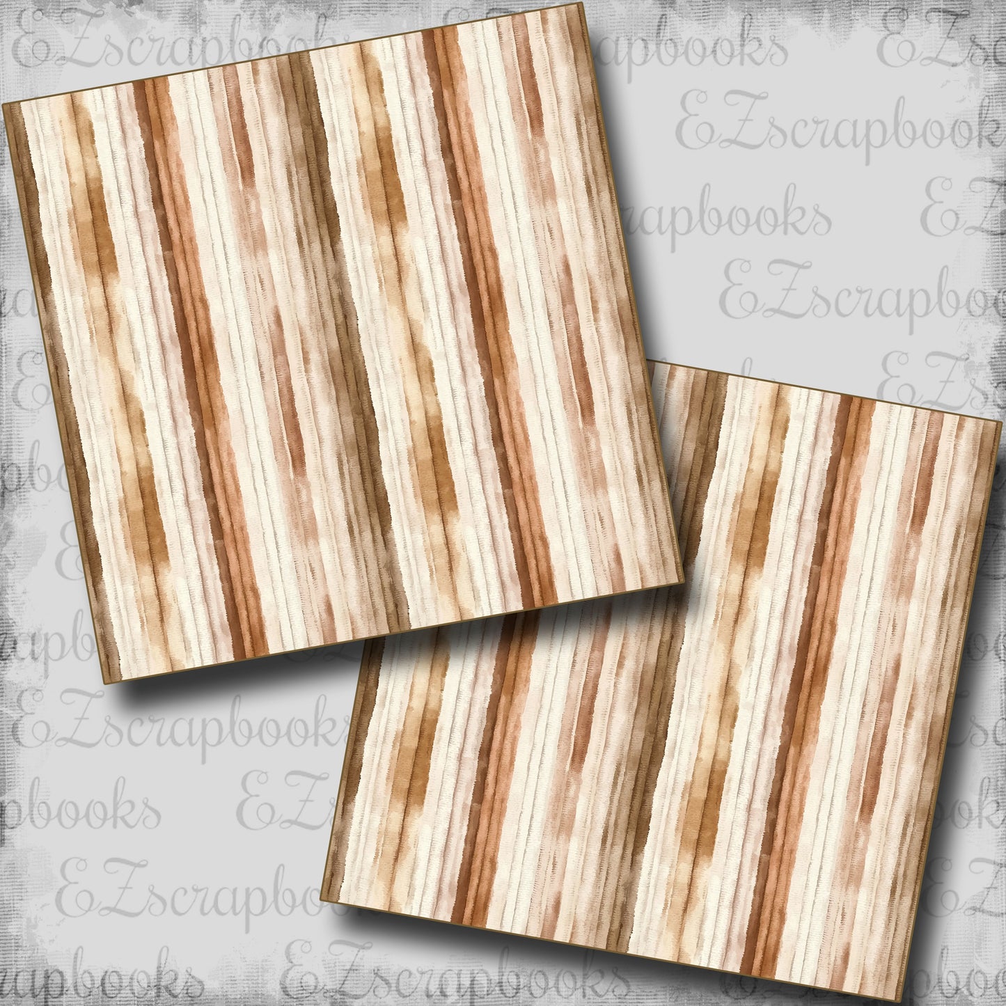 Spelling Autumn Stripes - Scrapbook Papers - 25-740