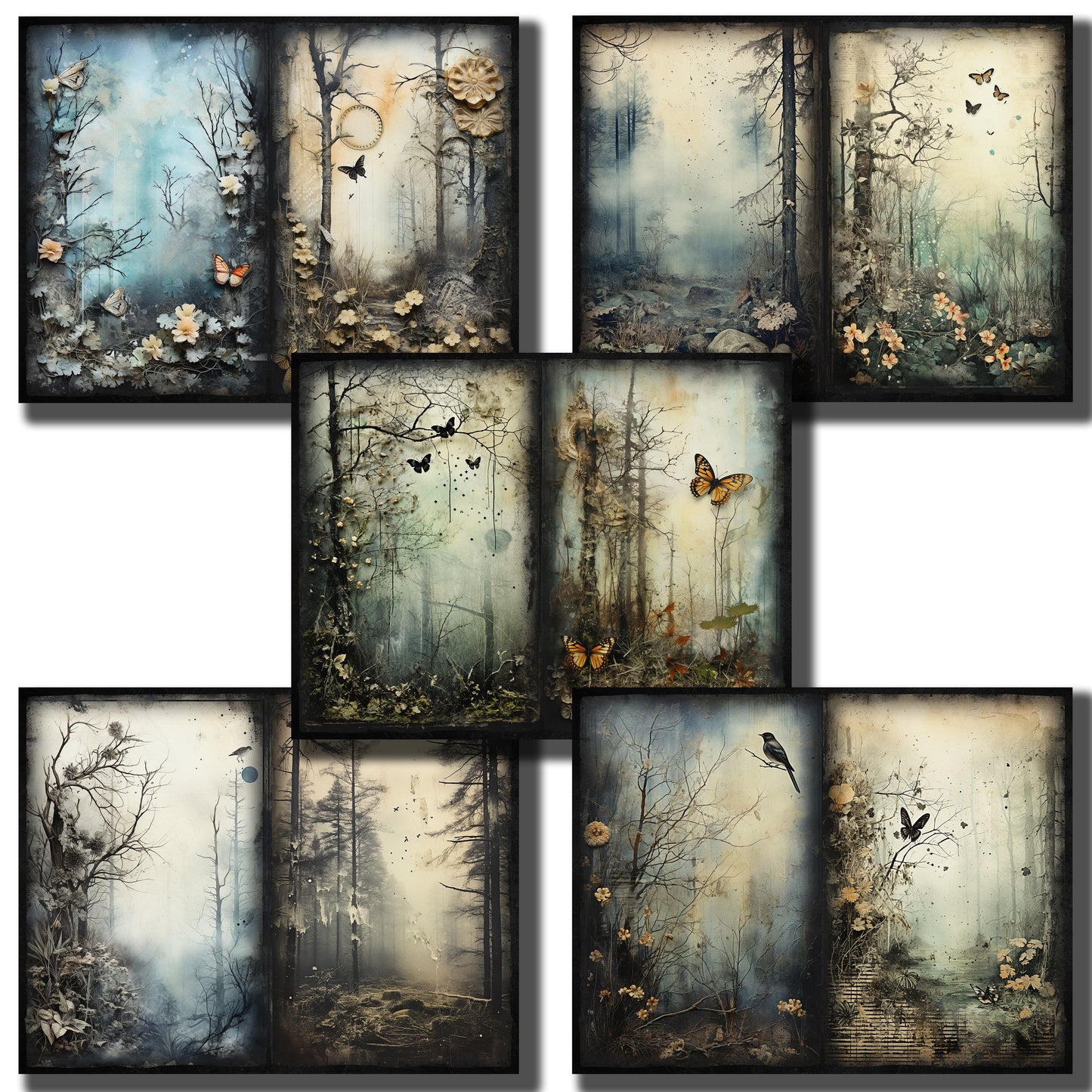 Enchanted Forest Journal Pages - 23-7332