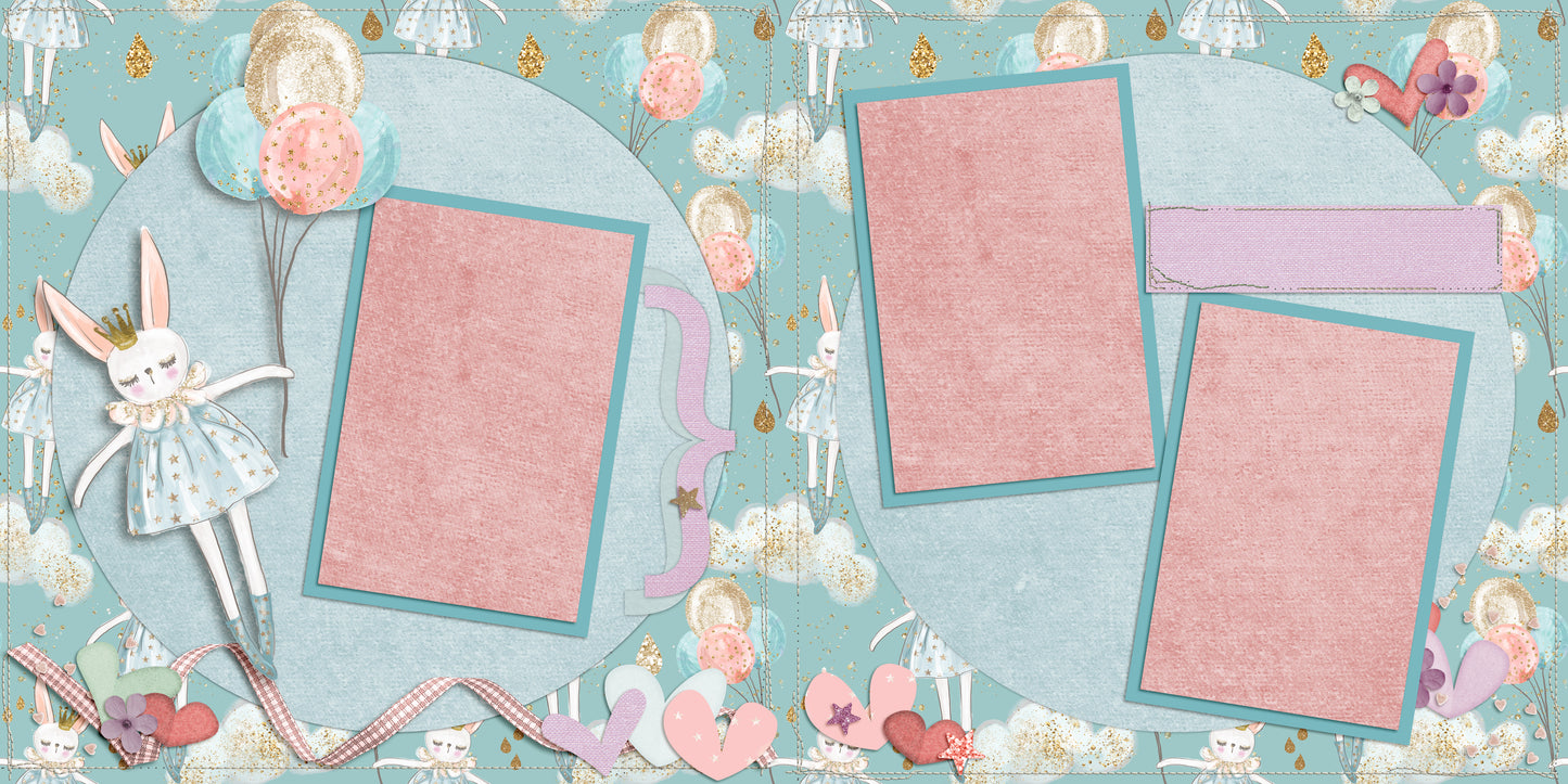 Sweet Dreams Bunny Blue - 23-370