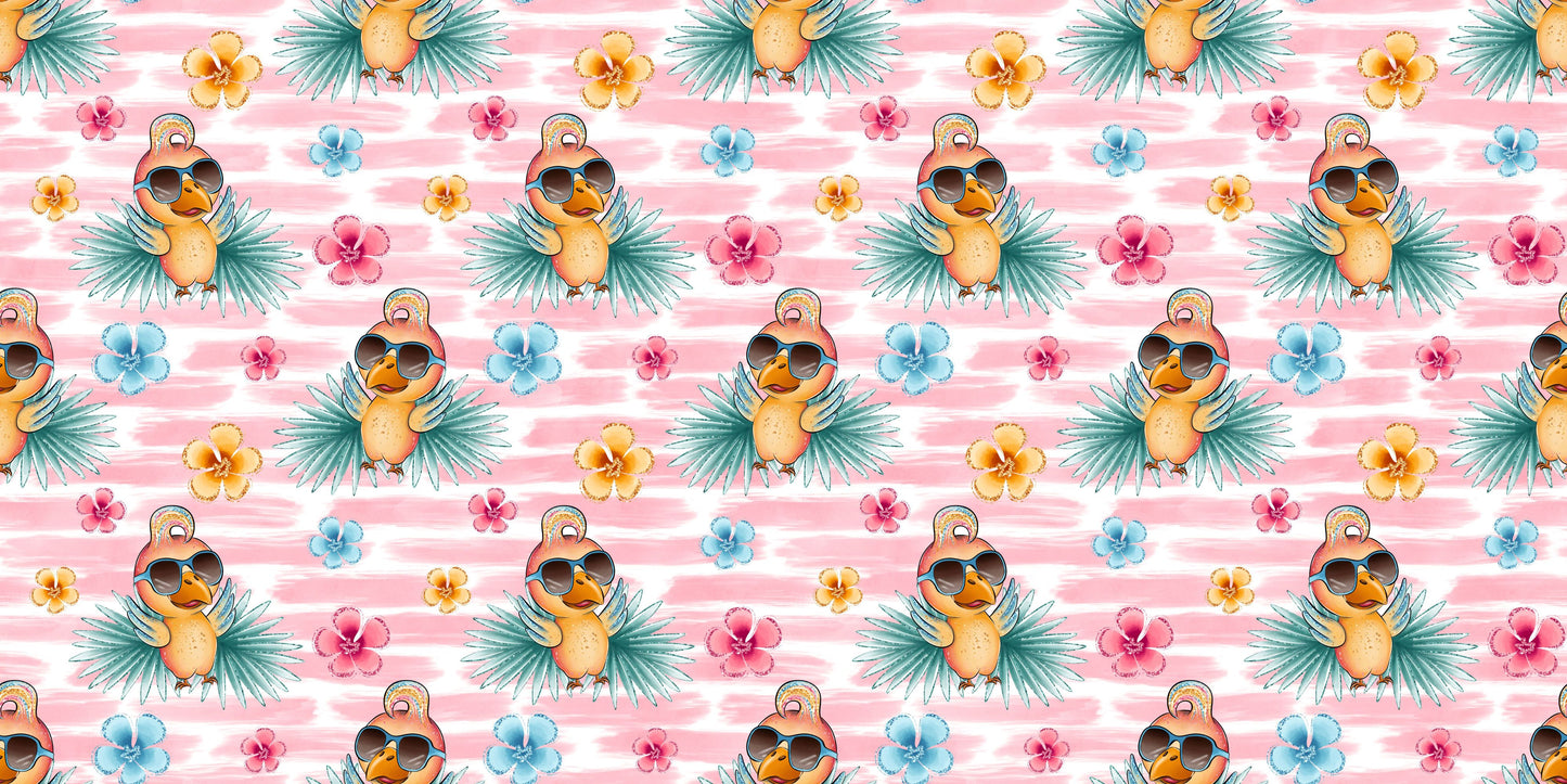 Cool Bird Summer Pattern NPM - 23-172