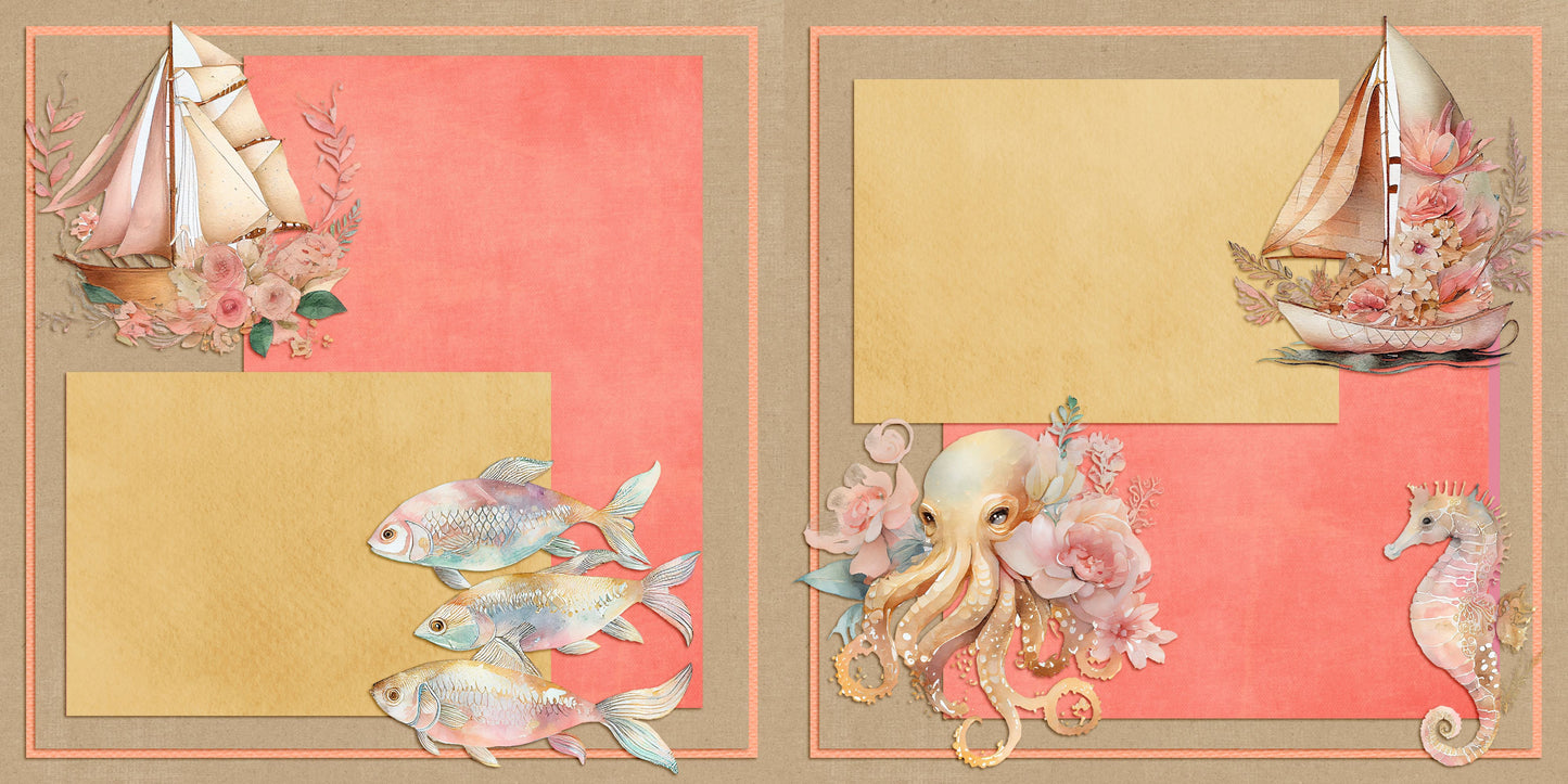 Boho Nautical Sailing NPM - 6773