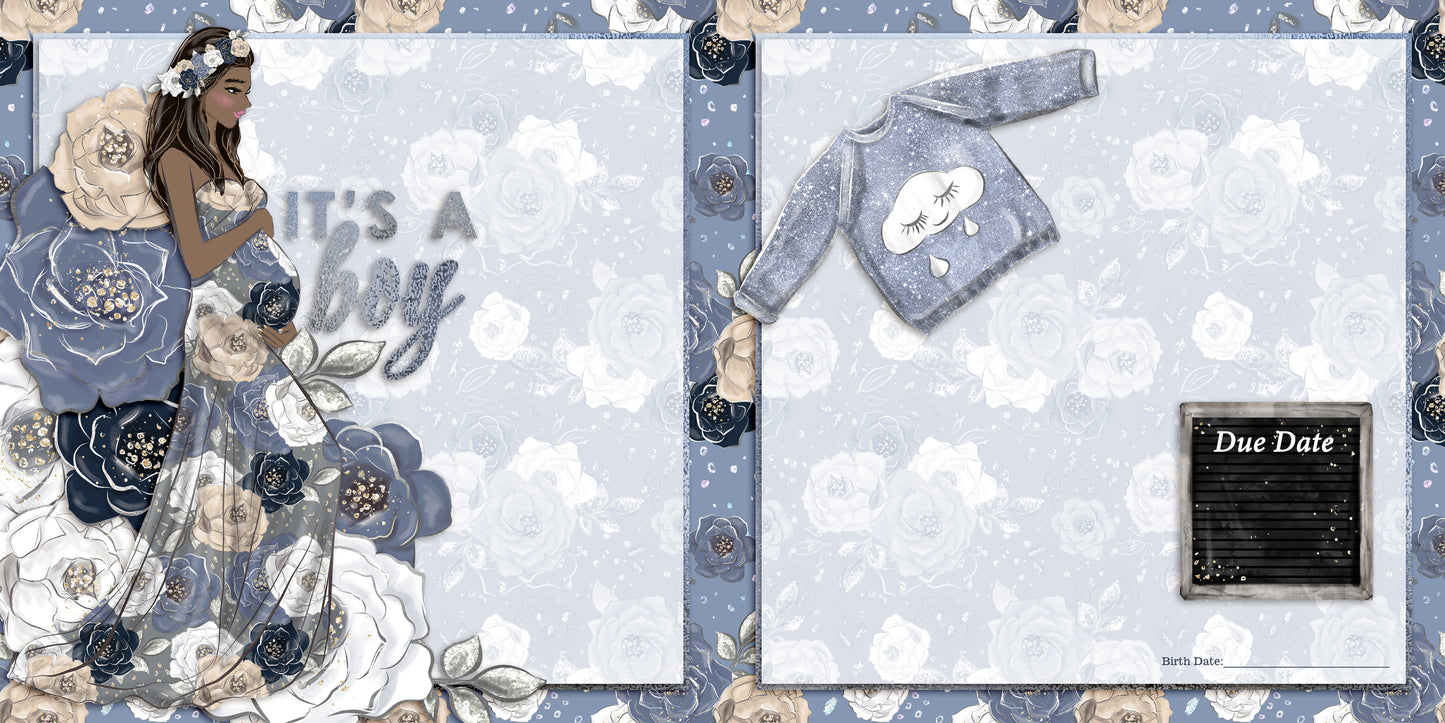 Mama to Be Boy - African American NPM - 23-837