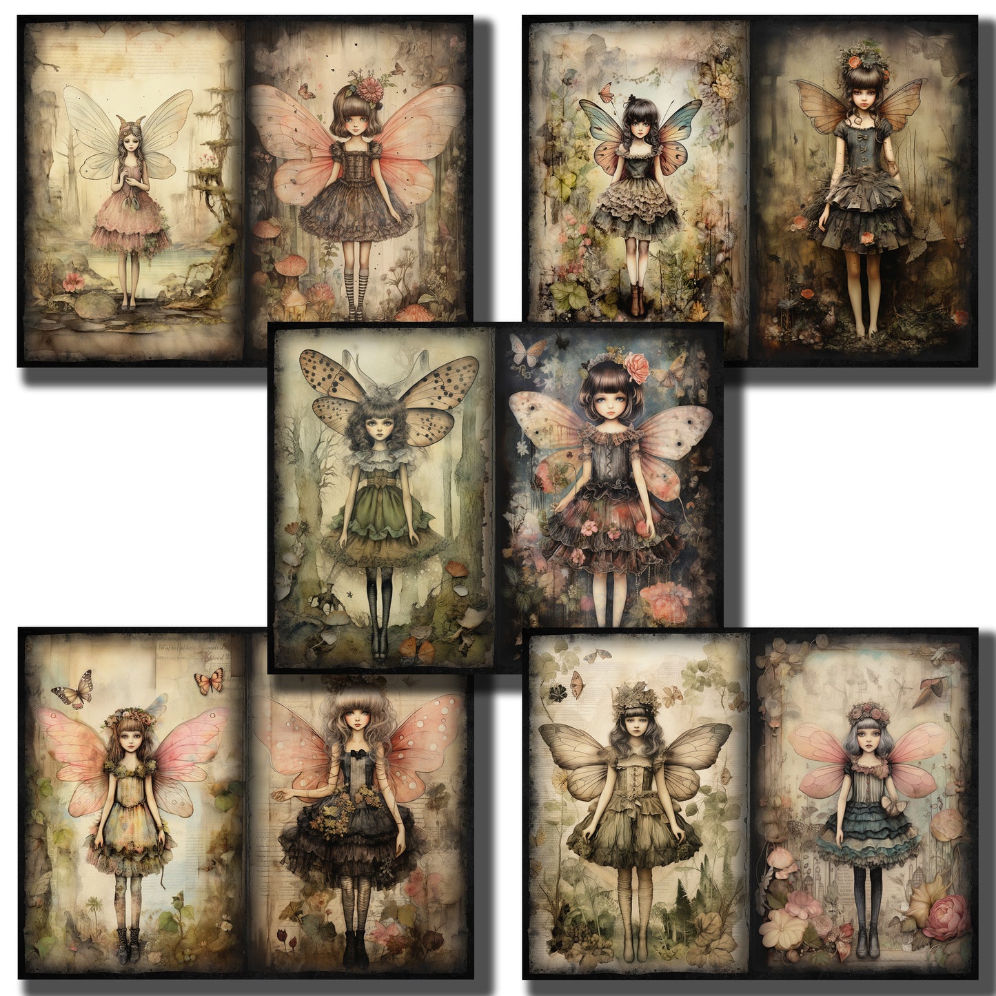 Forest Fairy Journal Pages - 23-7340
