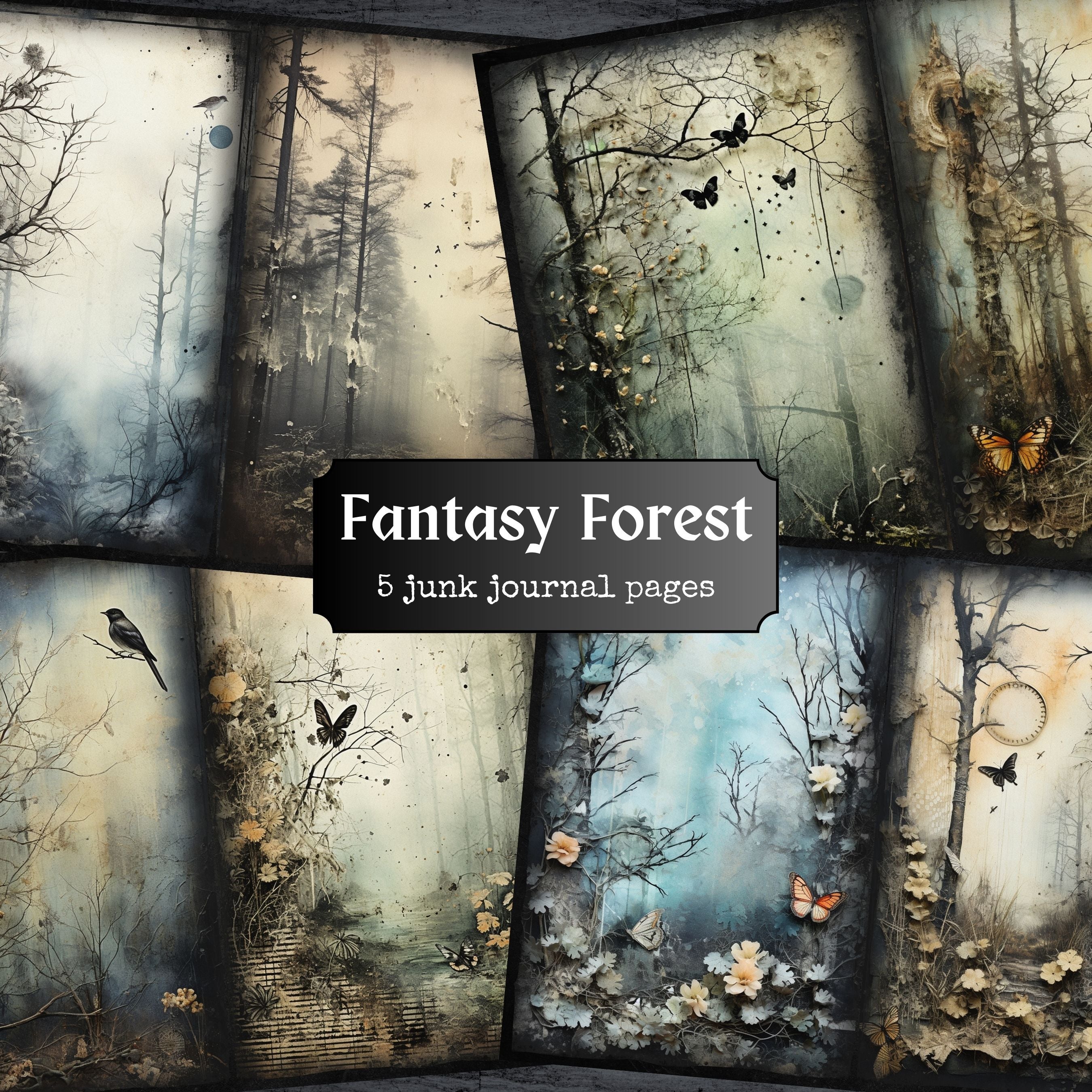 Enchanted Forest Journal Pages - 23-7332 – EZscrapbooks
