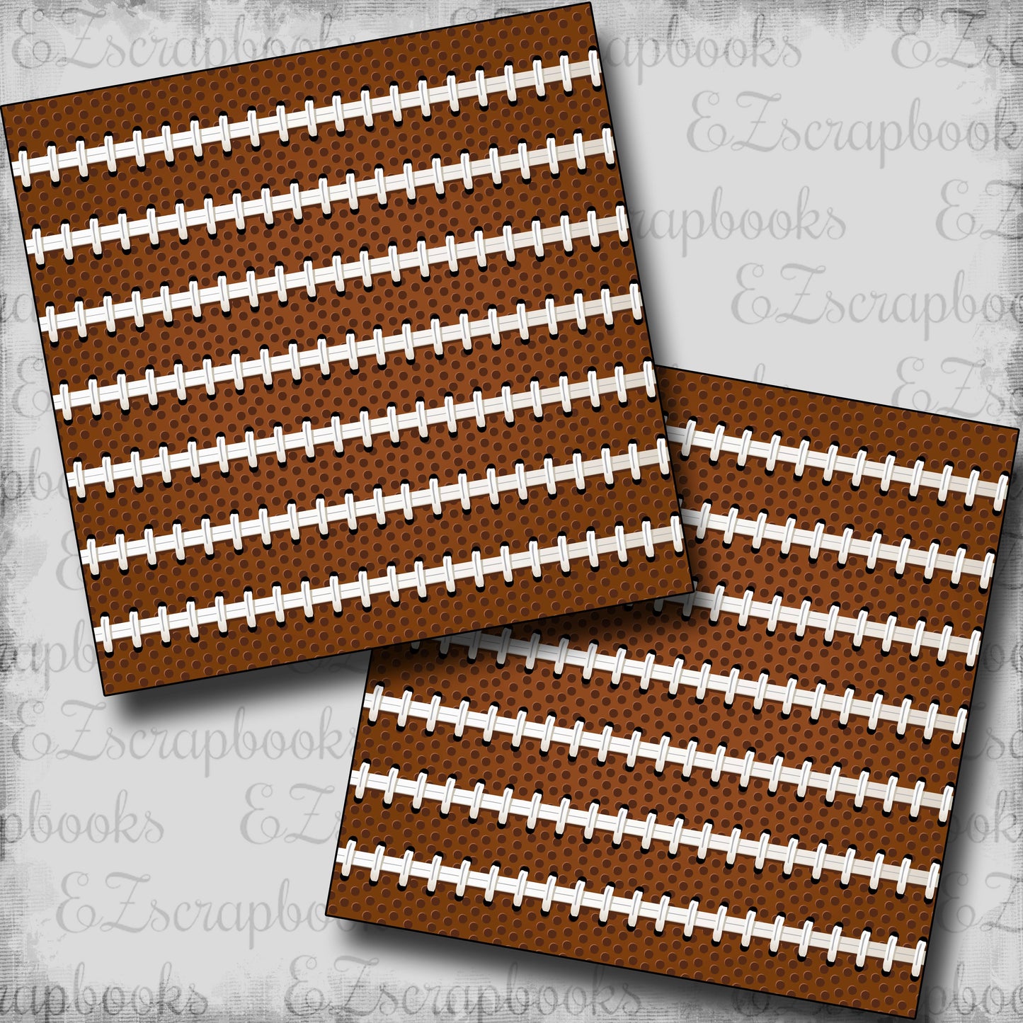 Football Stripes - Scrapbook Papers - 25-586