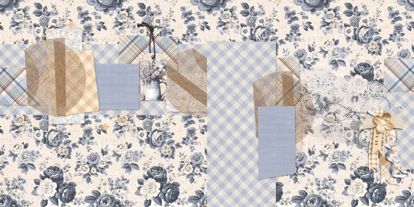 Blue Country Floral NPM - 6899