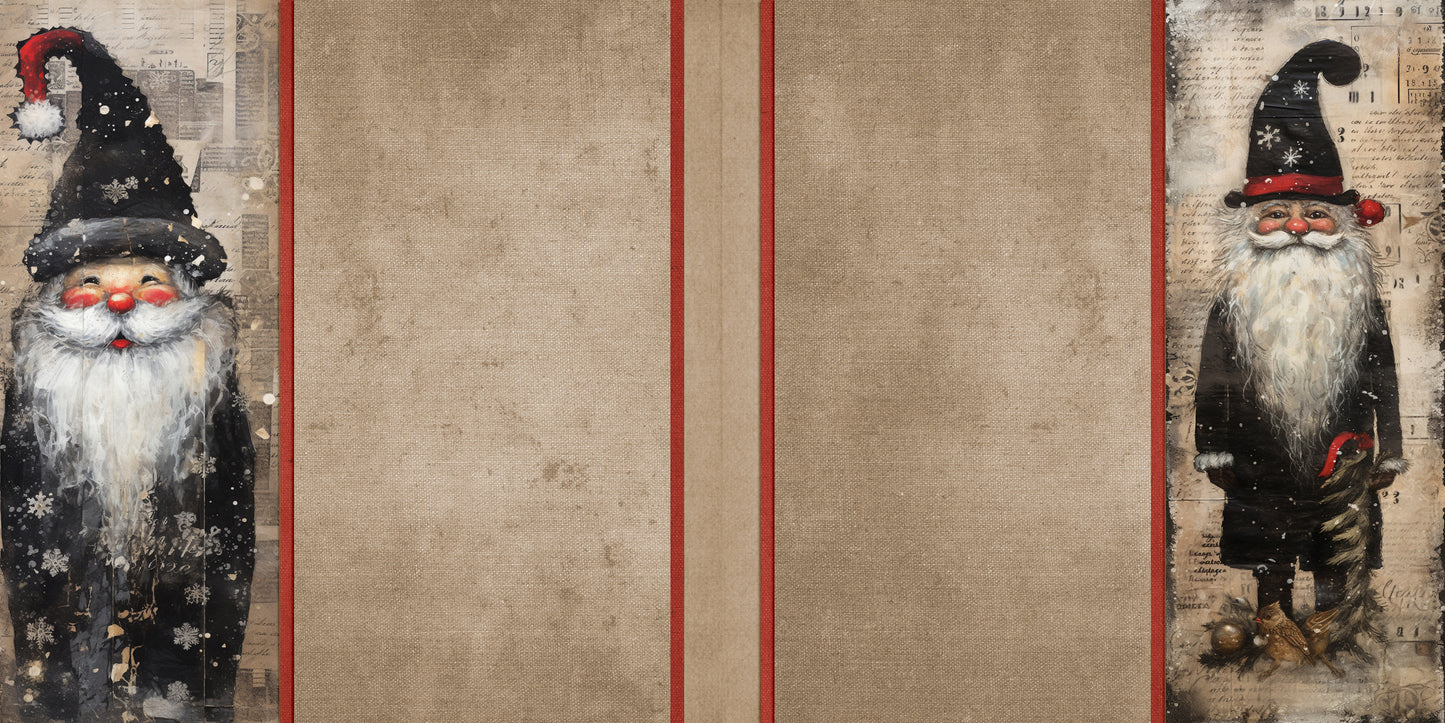 Quirky Christmas Santas NPM - 23-813