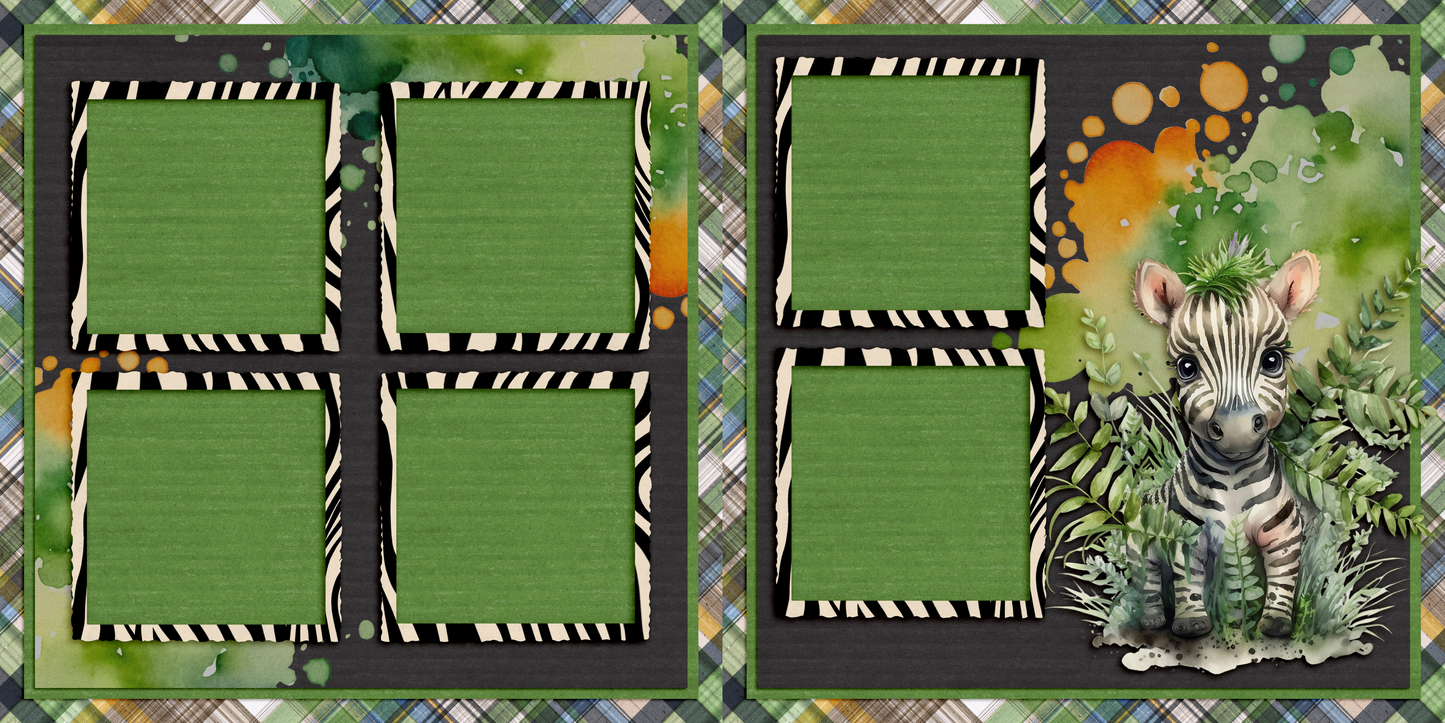 Jungle Baby Zebra - 23-216