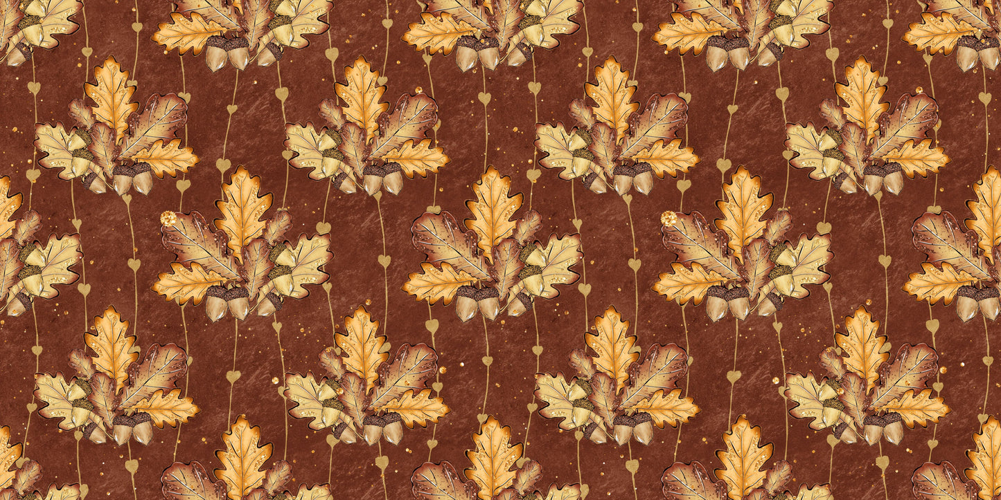 Autumn Owl Leaves - Papers - 23-304