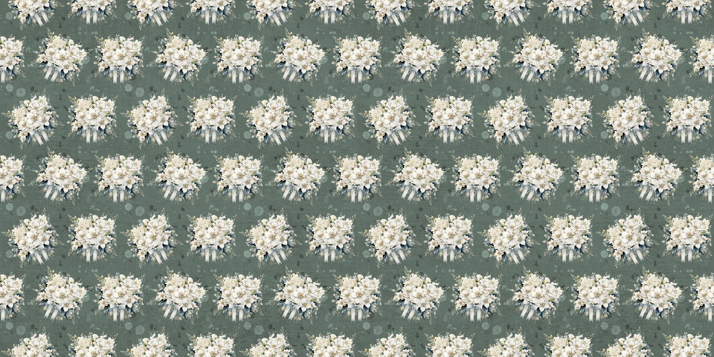 Rustic Wedding Bouquet - Papers - 23-313