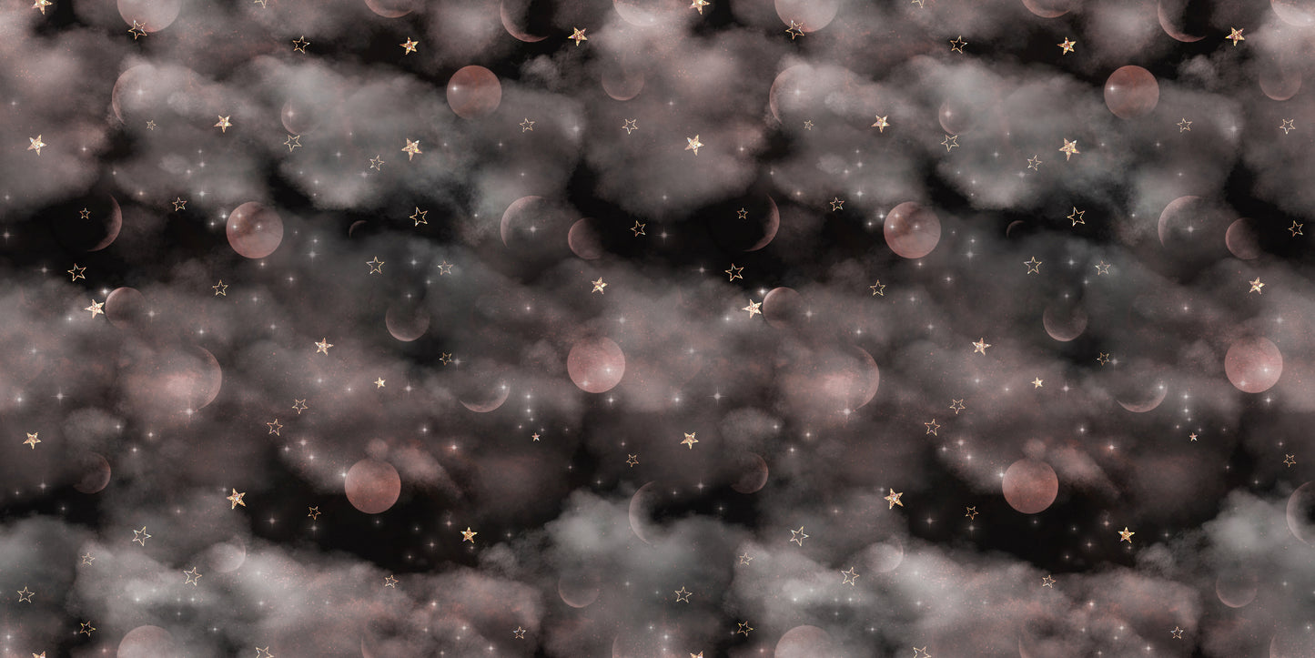 Woodland Witch Pink Night Sky - Papers - 23-489