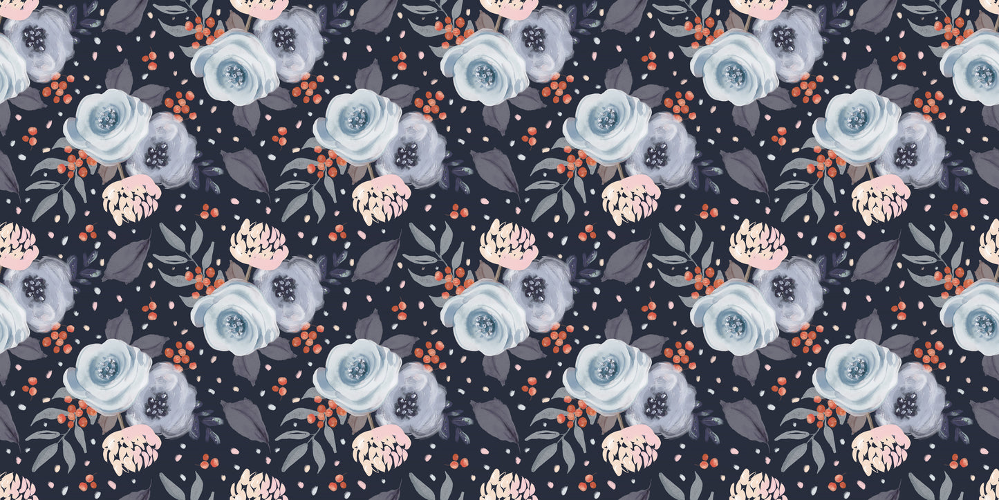 Cozy Winter Floral - Papers - 23-539