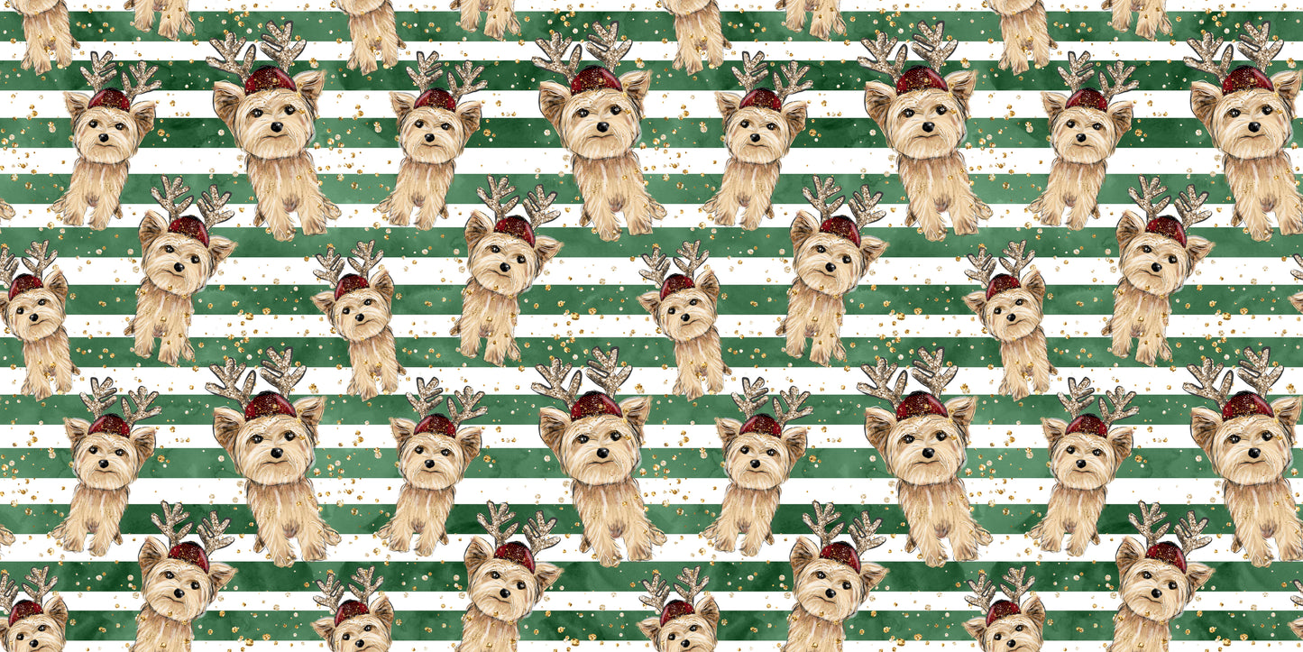 Christmas Glam Doggie Stripes - Papers - 23-646