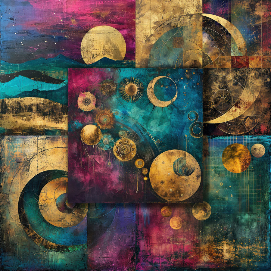 Abstract Fantasy-2 12X12 Paper Pack - 8792