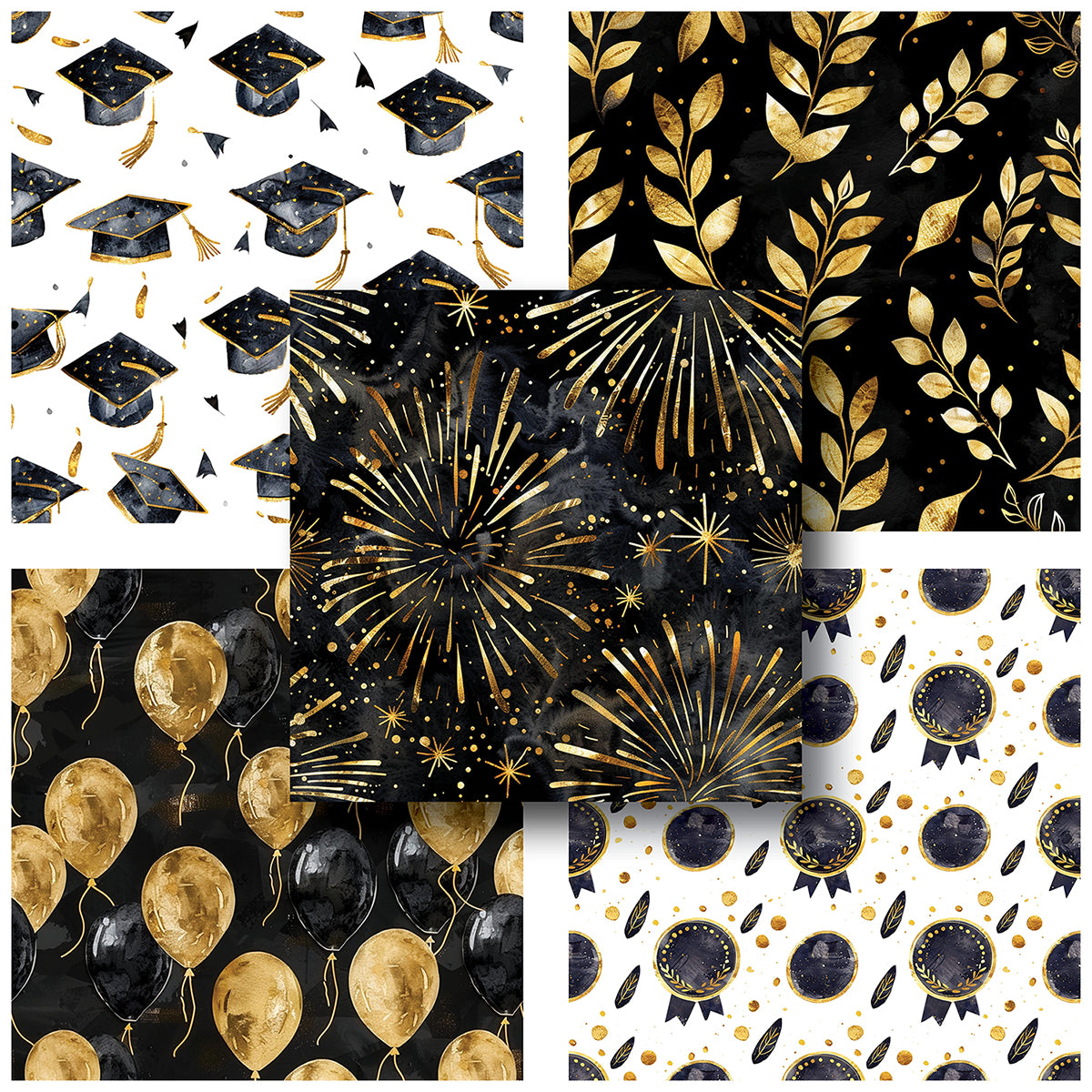 Classic Graduation - 12X12 Scrapbook Paper Pack - 25-8160
