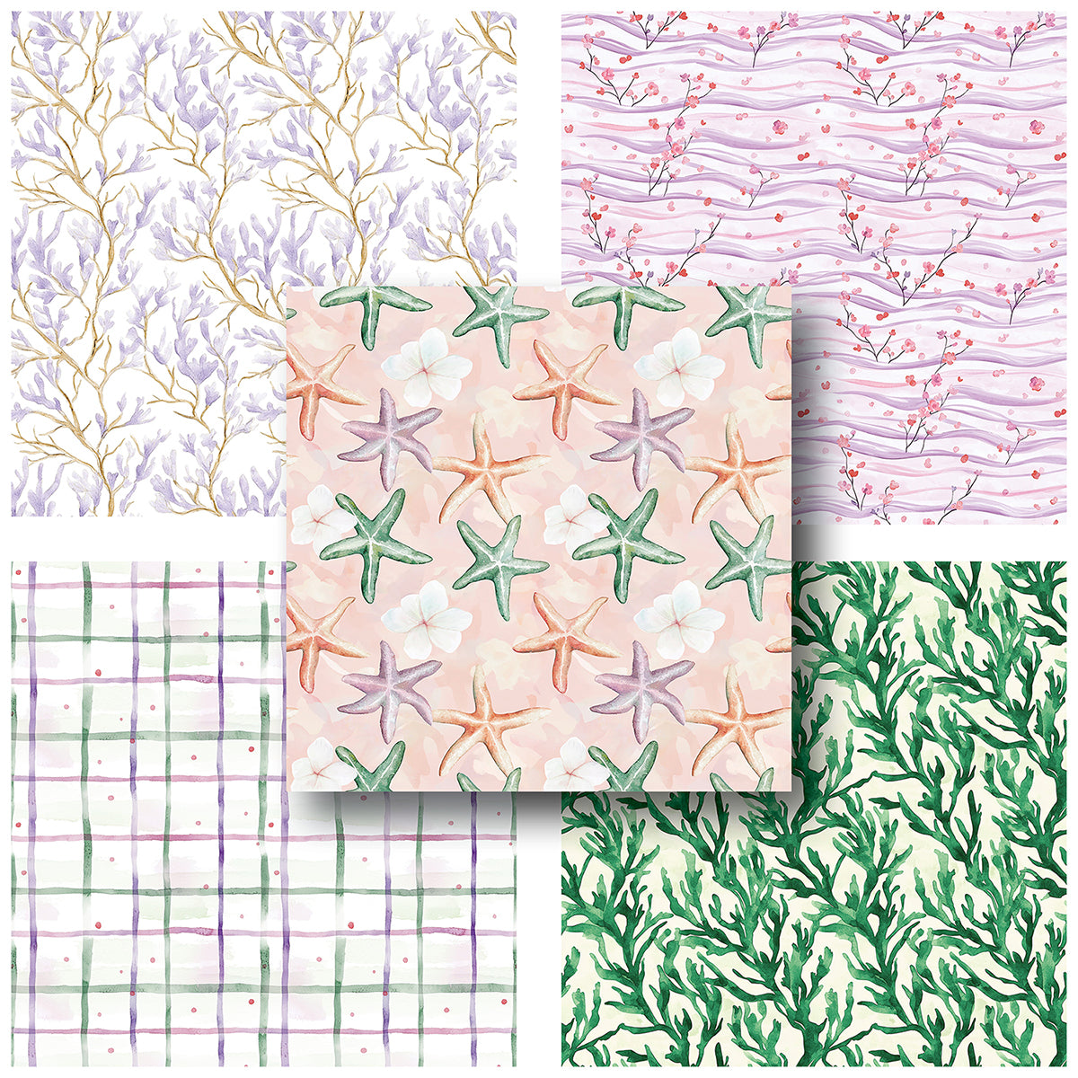 Ocean Princess - 12X12 Scrapbook Paper Pack - 25-8184