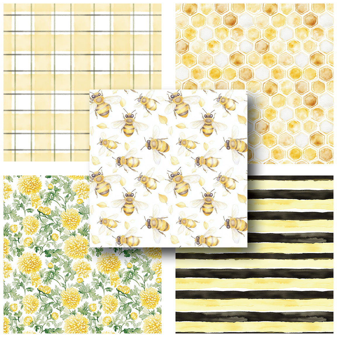 Honey Garden - 6X6 Paper Pack - 25-8177-6