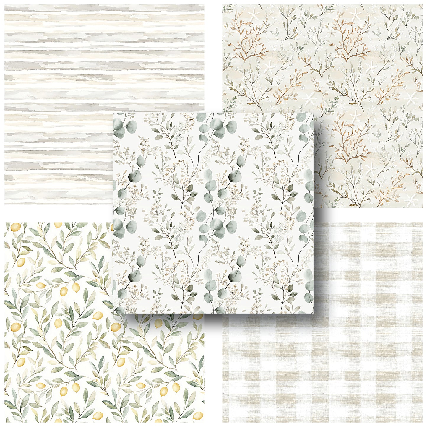 Ocean Breath - 12X12 Scrapbook Paper Pack - 25-8186