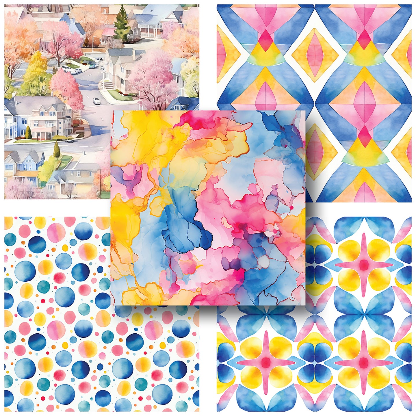 Retro Spring - 6X6 Paper Pack - 25-8191-6