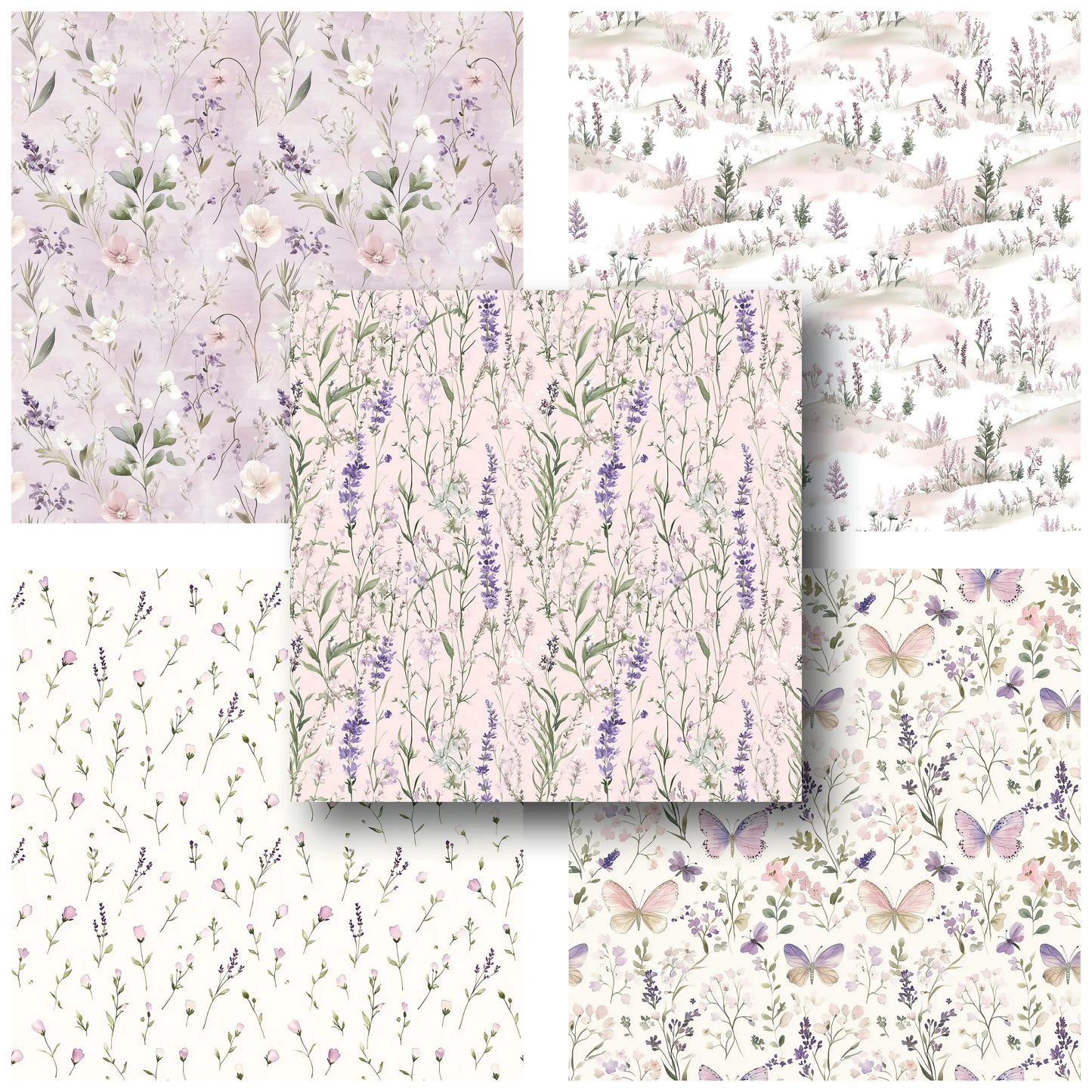 Spring Meadow - 12X12 Scrapbook Paper Pack - 25-8204
