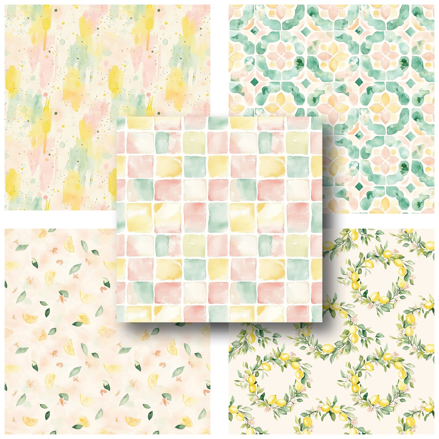 Pink Lemonade - 12X12 Scrapbook Paper Pack - 25-8206