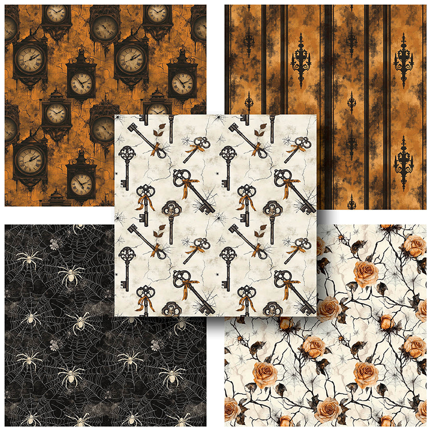 Haunted House - 12X12 Scrapbook Paper Pack - 25-8218