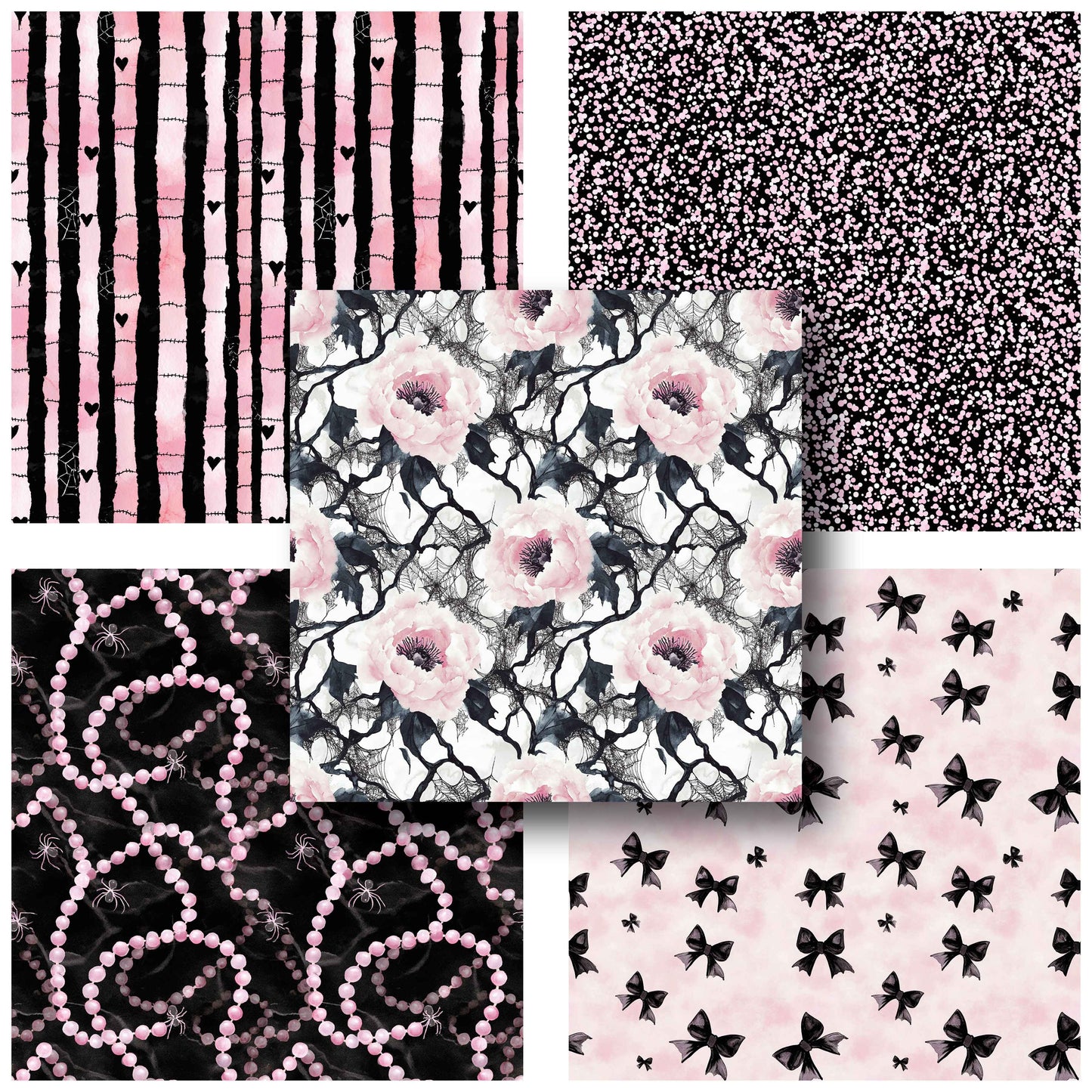 Pretty Haunting - 12X12 Halloween Scrapbook Paper Pack - 25-8293