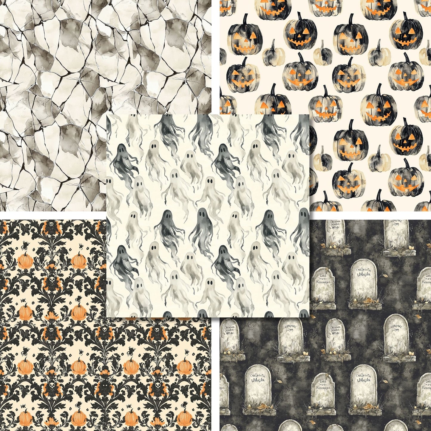 Cozy Halloween - 12X12 Scrapbook Paper Pack - 25-8333