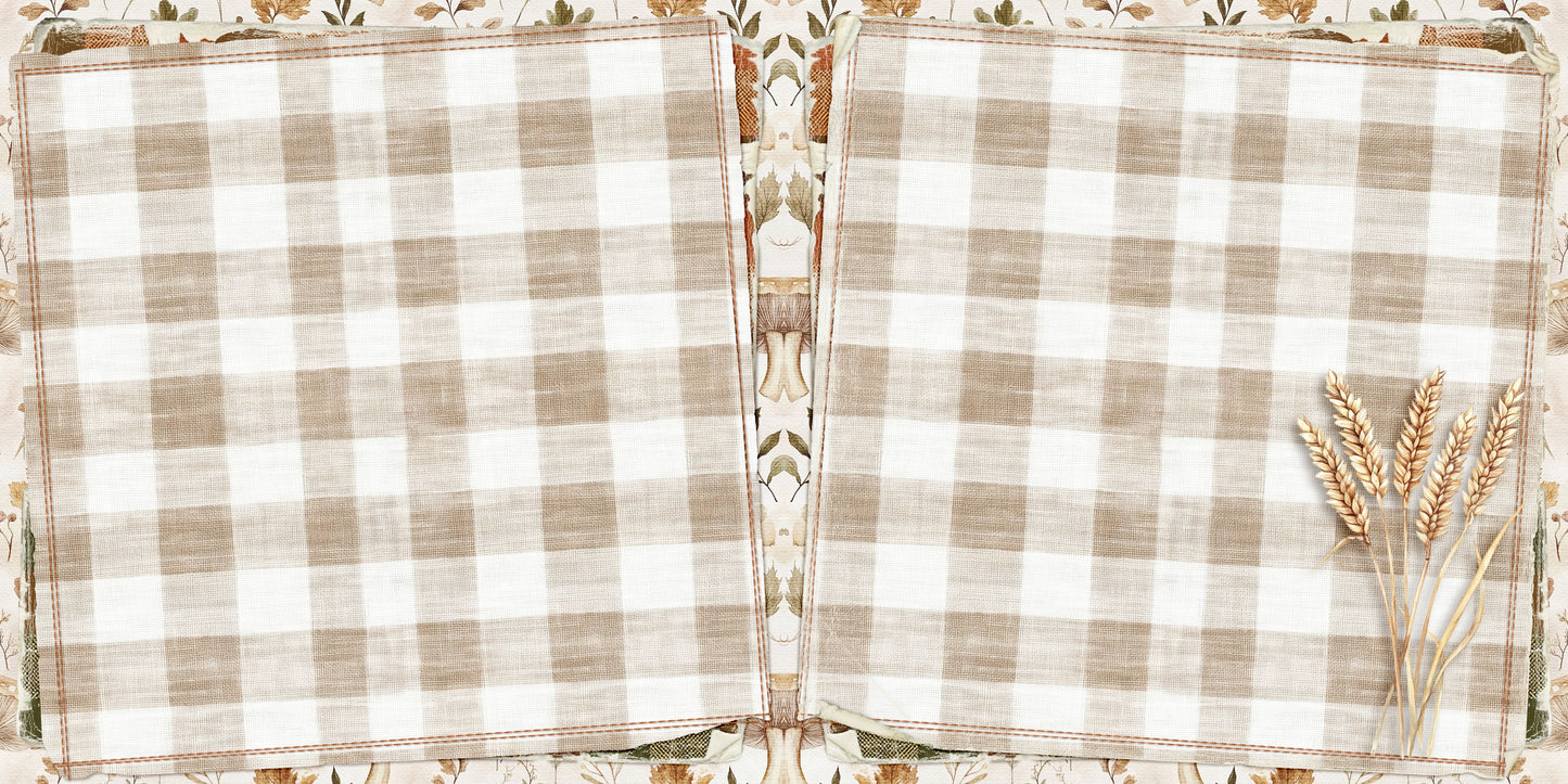 Grateful Wheat NPM - Scrapbook Layout - 25-887