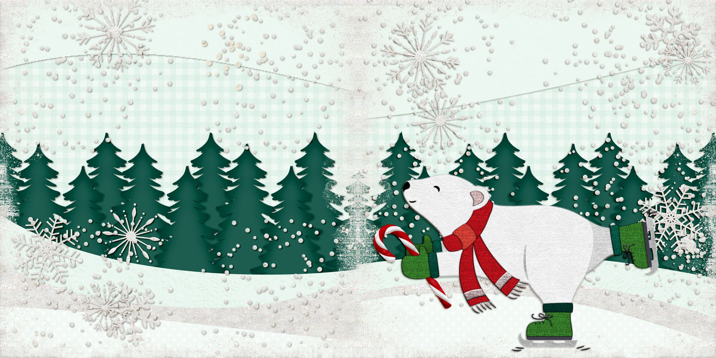 Winter Fun Polar Bear NPM - 24-043