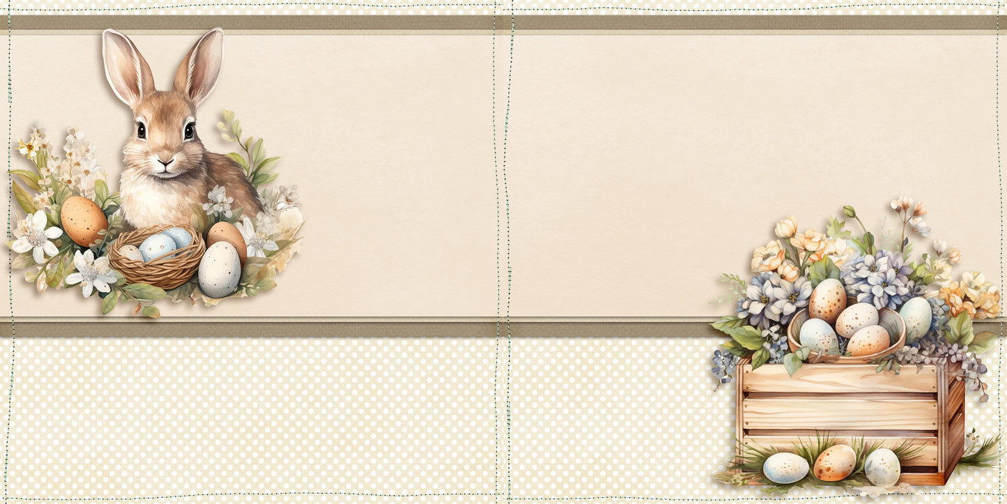 Neutral Easter Rabbit NPM - 24-233