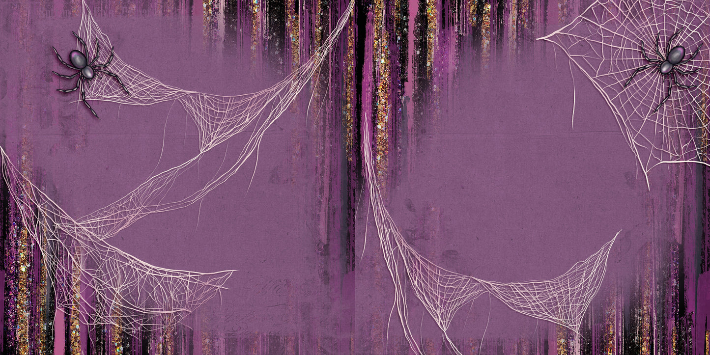 Haunted EZ Background Pages - Digital Bundle - 10 Digital Scrapbook Pages - INSTANT DOWNLOAD