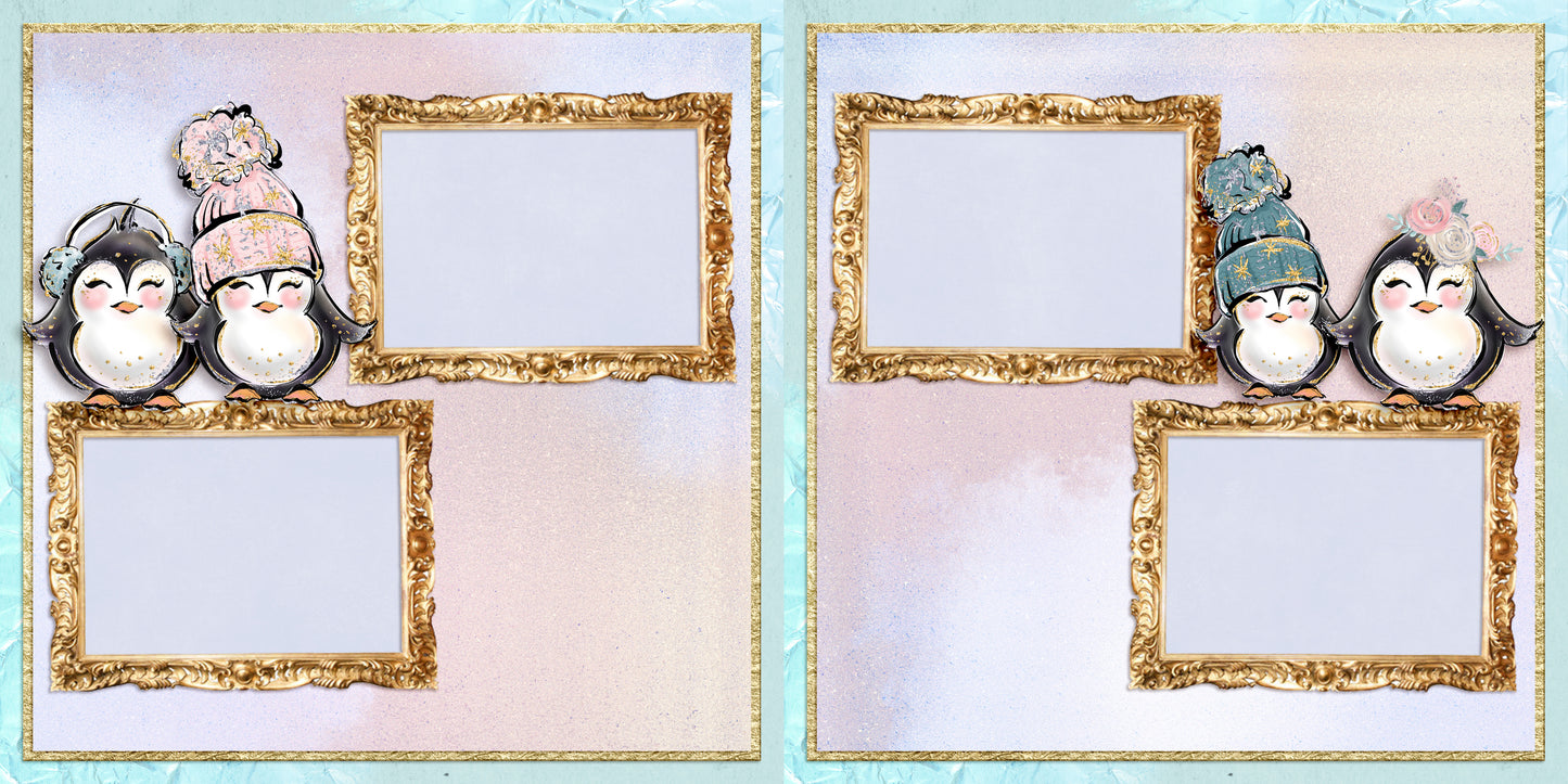 Winter Sparkle Penguins - 23-890