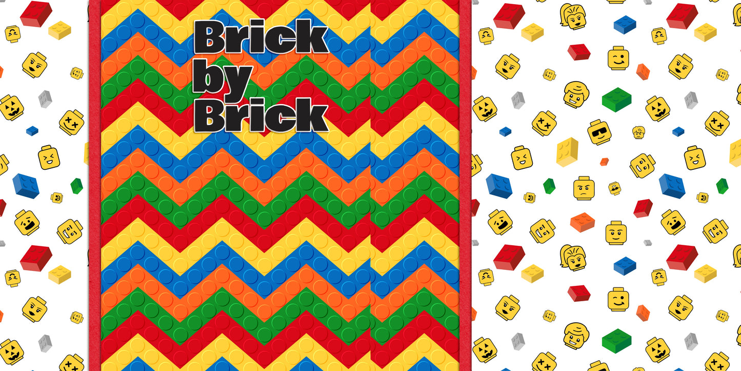 Brick by Brick NPM - Scrapbook Layout - 25-449