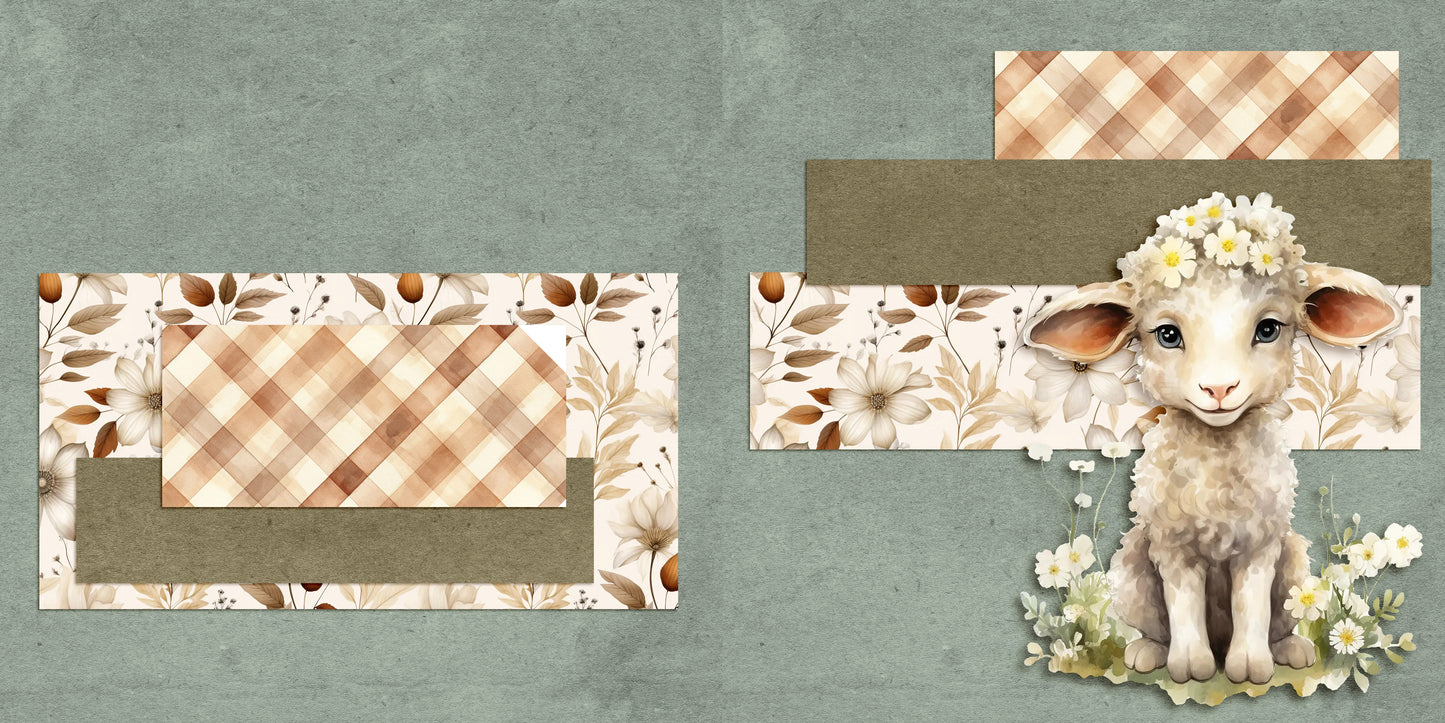 Neutral Easter Lamb NPM - 24-235