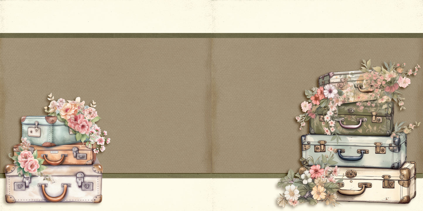 Girly Travel Luggage NPM - 23-693