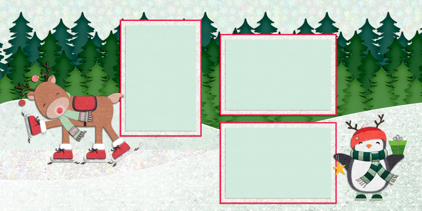 Winter Fun Reindeer - 24-048