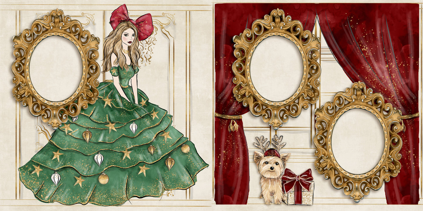 Christmas Glam Blonde - 23-596