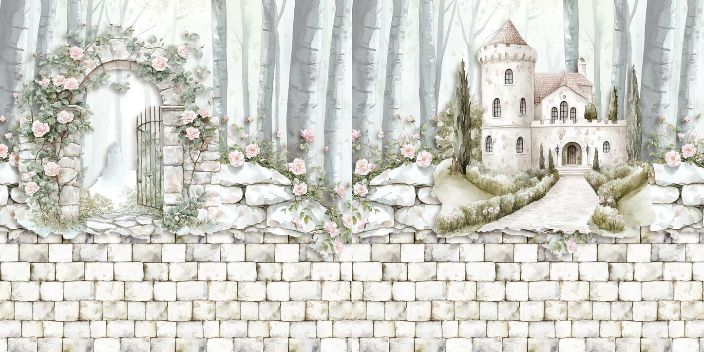 Enchanted Dream Castle NPM - Scrapbook Layout - 25-777