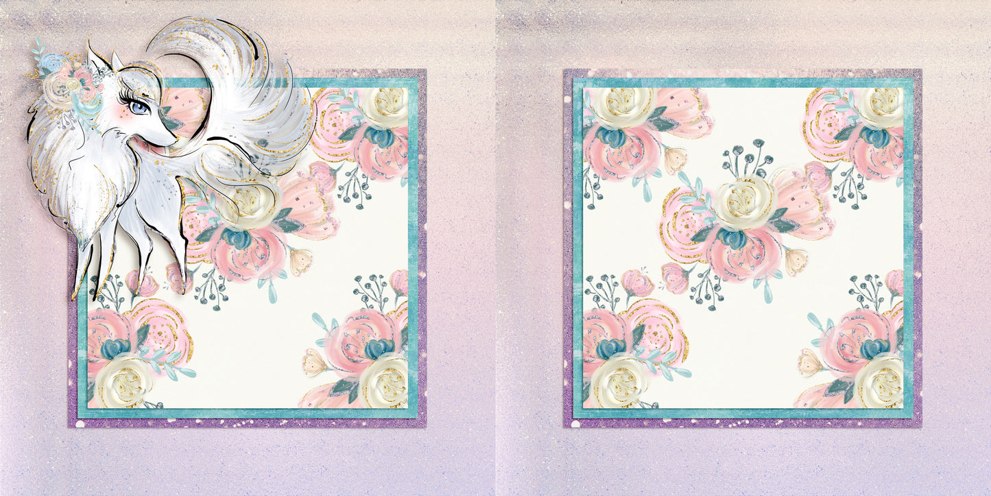 Winter Sparkle Fox NPM - 23-895