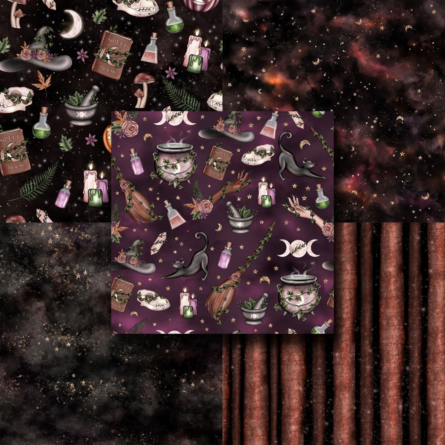 Woodland Witch - Paper Pack - 8581