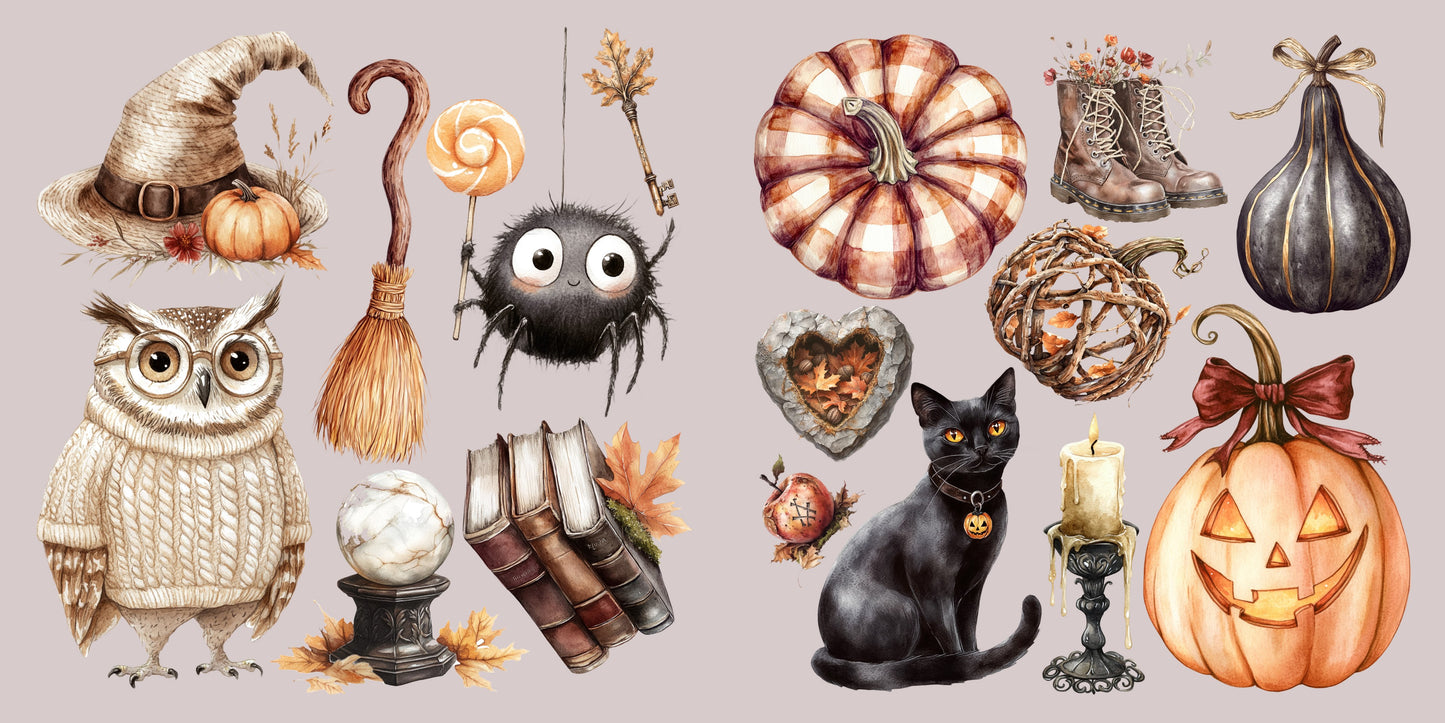 Spelling Autumn - Clip Art Sheets CAS - 25-744