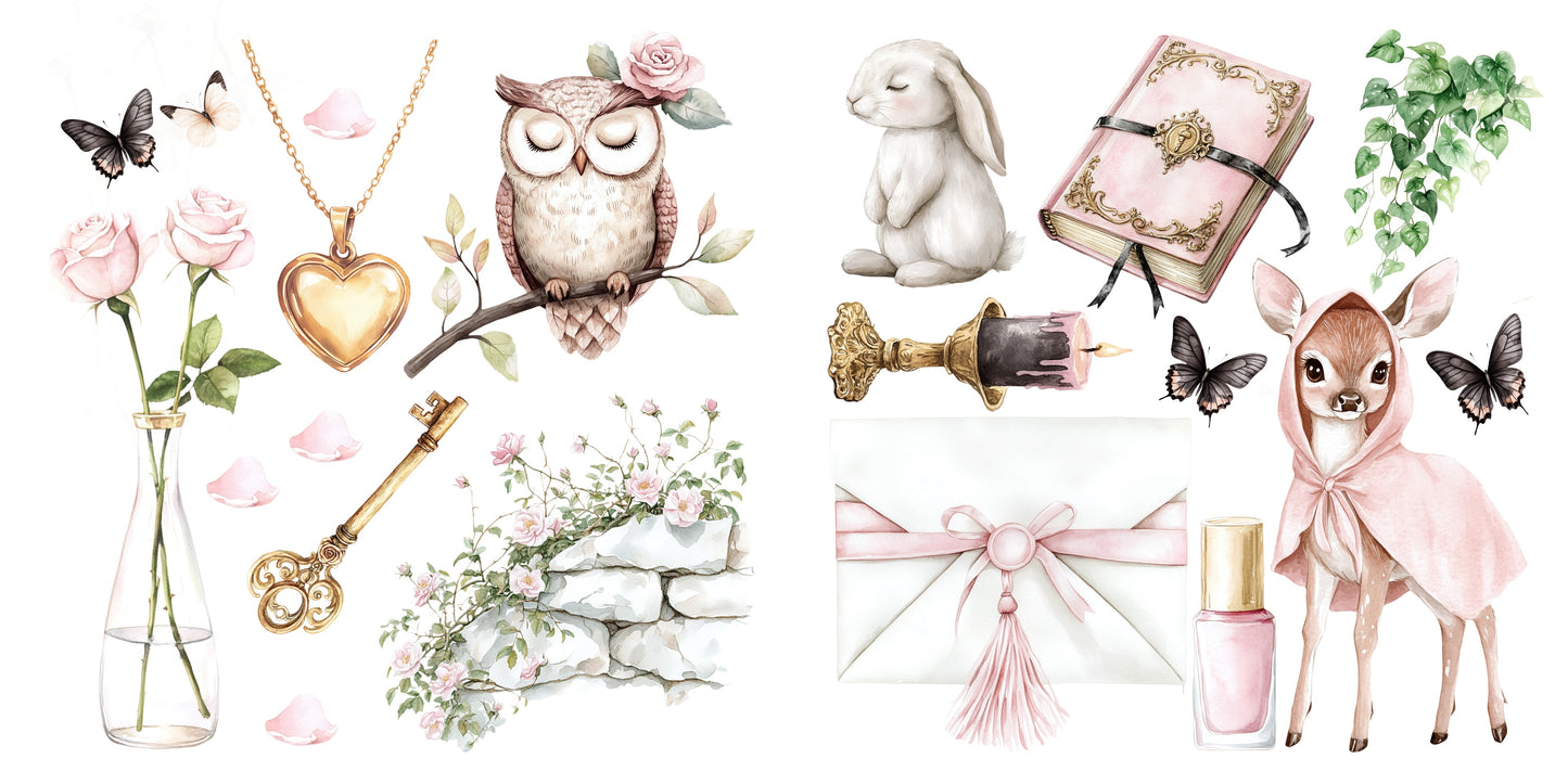 Enchanted Dream - Clip Art Sheets CAS - 25-792