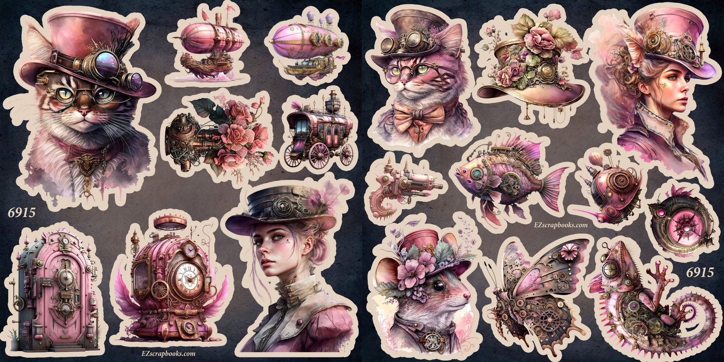 Sweet Steampunk CAS - 6915