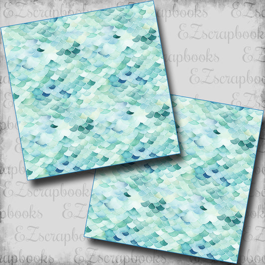Sparkling Waters - Scrapbook Papers - 24-367