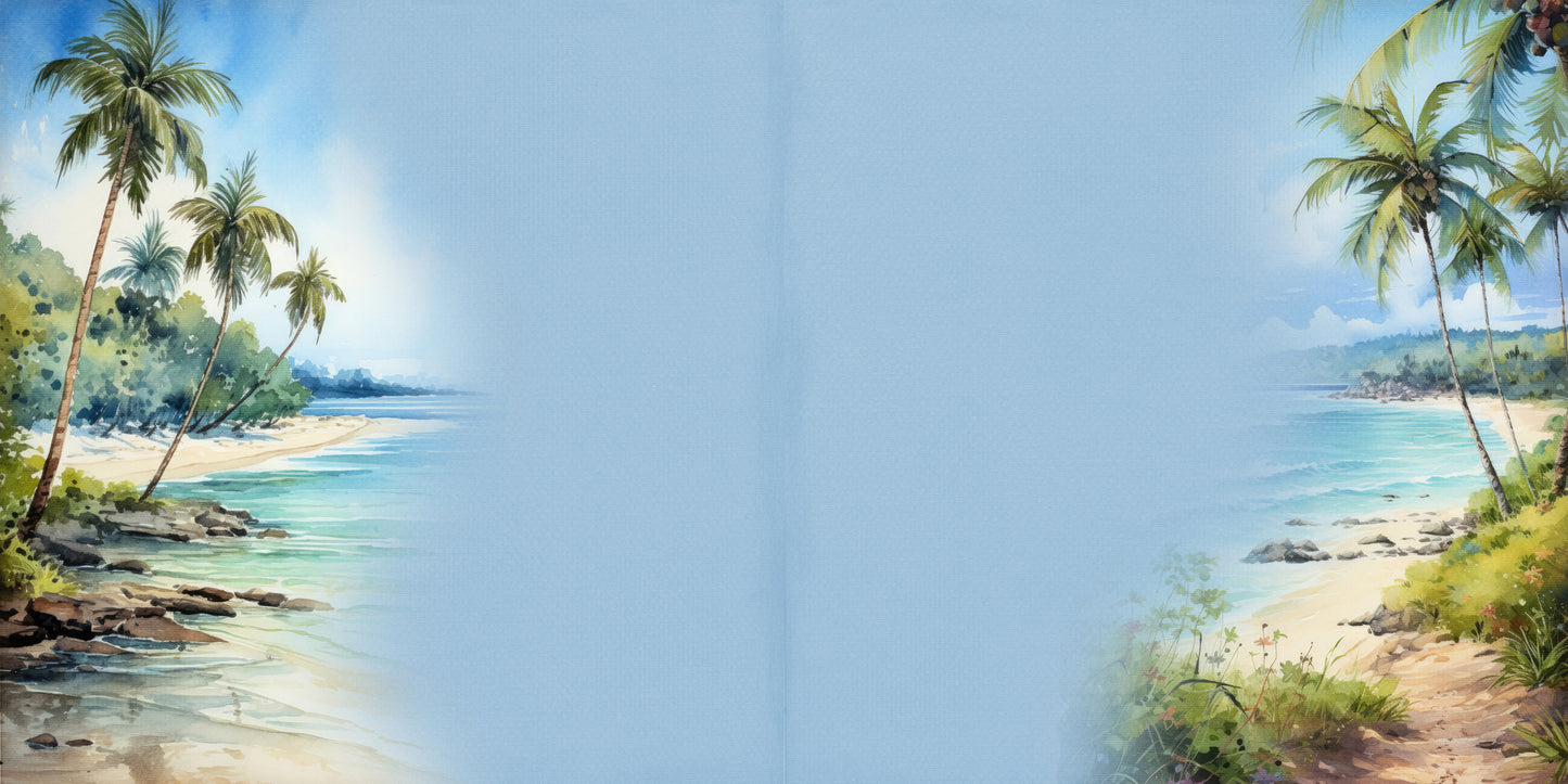 Beach Vacation Palm Trees NPM - 24-251