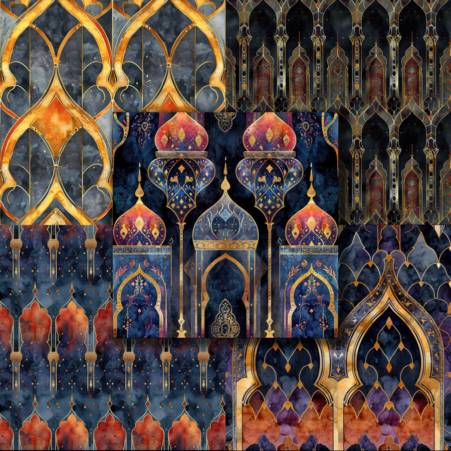 Arabian Nights 12X12 Paper Pack - 8800